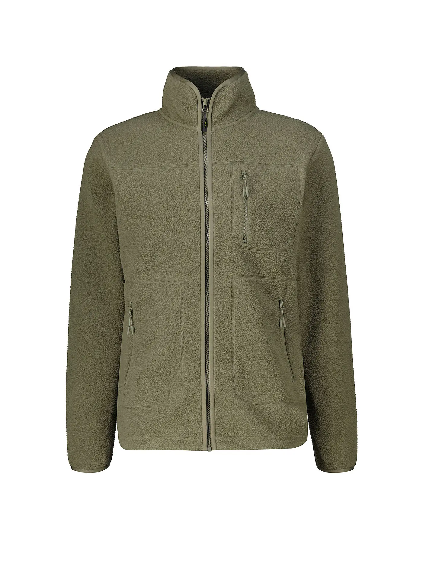 MERU | Herren Fleecejacke Boigny Sherpafleece | dunkelgrün